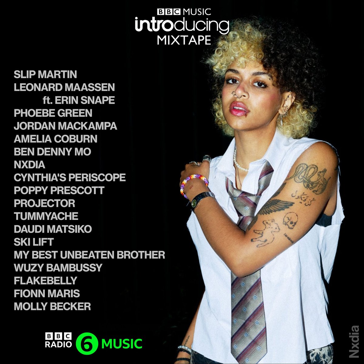 My @bbcintroducing Mixtape drops Mon 29 Jan on all platforms inc @BBCSounds & on @BBC6Music. See bbc.co.uk/blogs/introduc… for playlist With thanks to @iamdanielpascoe @empilbeam @DaveGilyeat #HannahTobin @soundsanctum @shakkmusic @DJ_Roesh @deanjacksondj @DJAndrewMarston for tunes