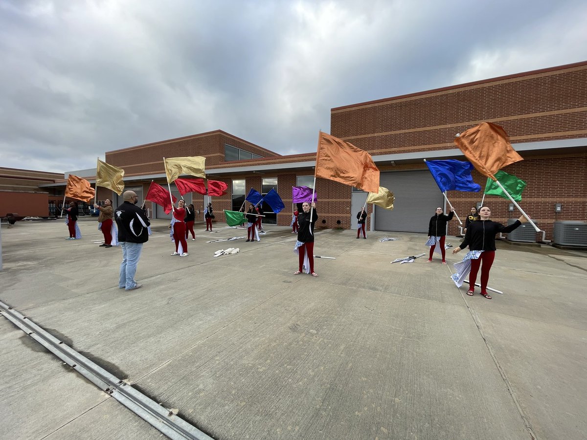 trhsband's tweet image. First contest of the season for @HWJHband @WrightJHLions winterguard! Fantastic job Lions the future is bright @RandleHS winterguard! #WGI #tcgc #winterguard