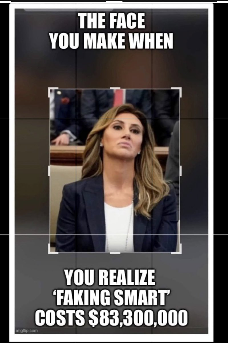 SarahLarchmont's tweet image. AlinaHabba better improve on her “pretending to be smart”. 🤣🤣🤣