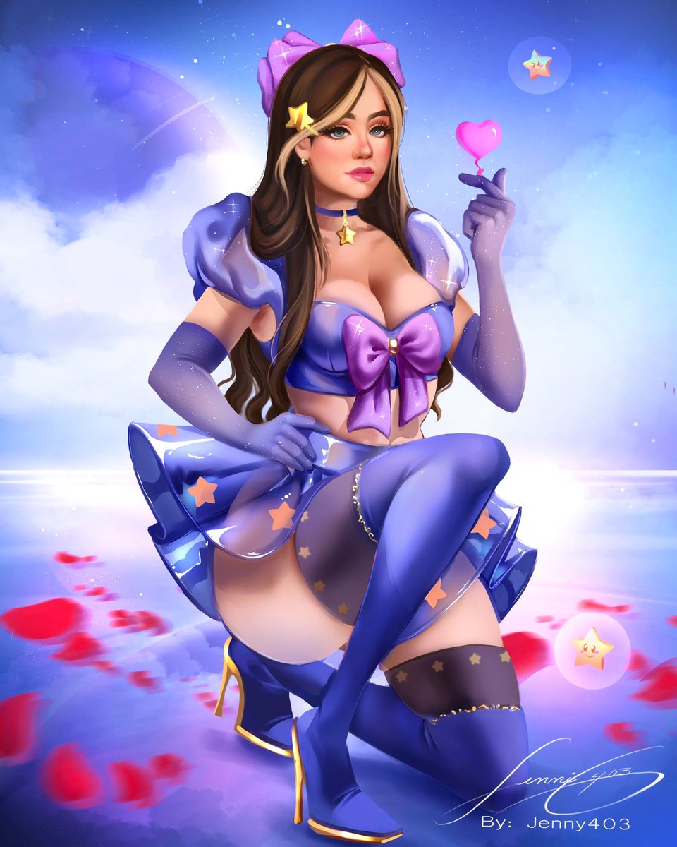 Siempre que pienso en <a href="/staryuukiii/">Staryuuki</a> es imposible no imaginarla como una magic girl , espero les guste el dibujo 🫶🏻 

Esperen el videito de este dibujo en Youtube!

#staryuuki #dibujodigital #ilustracion #fanart #arte #twitch #wacom #drawing #staryuukiiifans #digitaldrawing