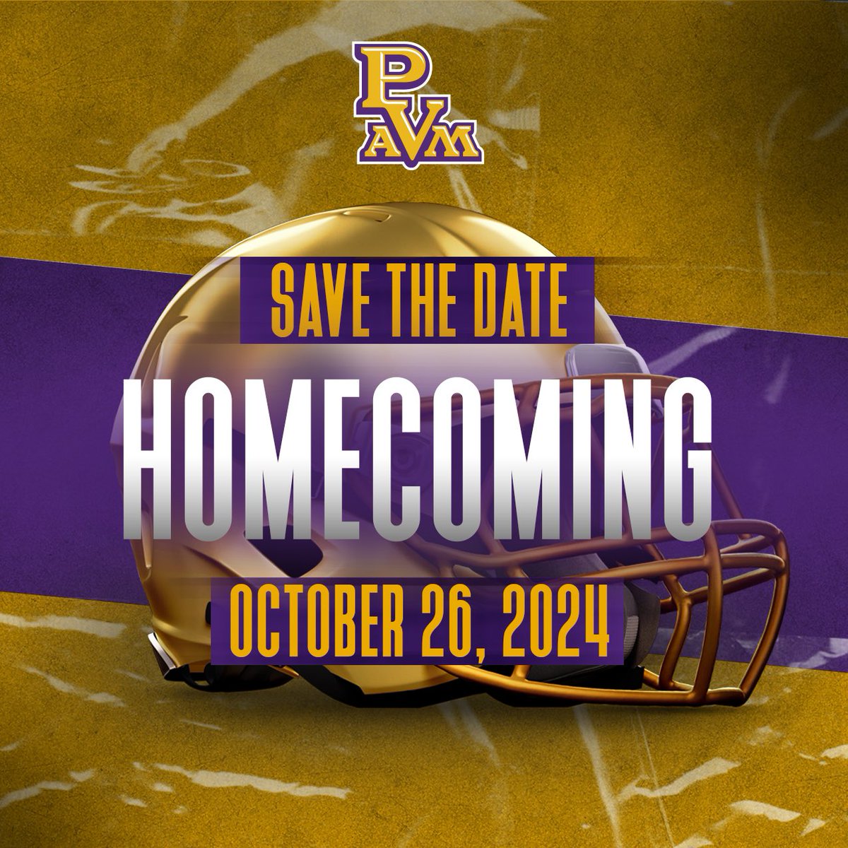 Prairie View A&M (@pvamu) on Twitter photo Hey Panthers! Get Ready, Get Ready, Get Ready! Mark your calendars for Homecoming 2024.
Follow <a href="/PVAMU/">Prairie View A&M</a> on official social media channels for news and updates. Hey Panthers! Get Ready, Get Ready, Get Ready! Mark your calendars for Homecoming 2024.
Follow <a href="/PVAMU/">Prairie View A&M</a> on official social media channels for news and updates.