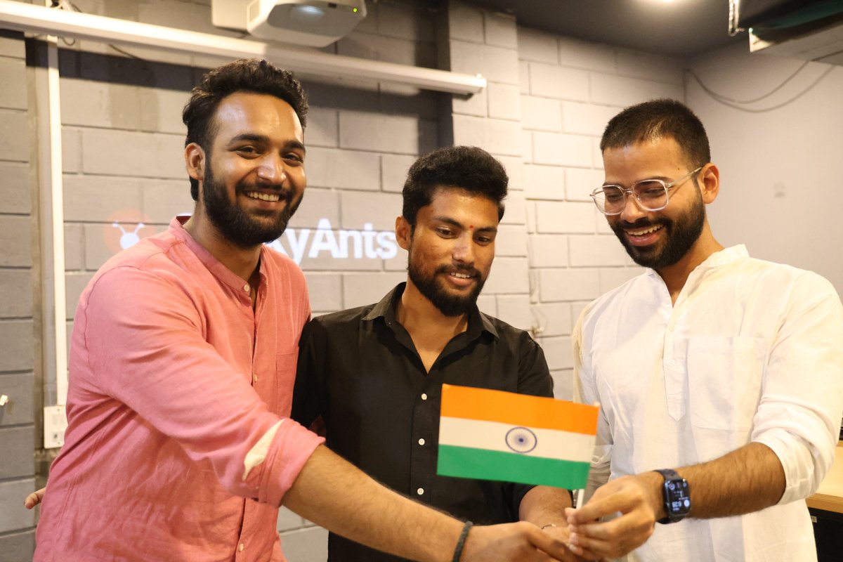 geekyants's tweet photo. Republic Day celebrations at the #GeekBase. ๐ฎ๐ณ
#GeekyAnts https://t.co/otGXws1vCN