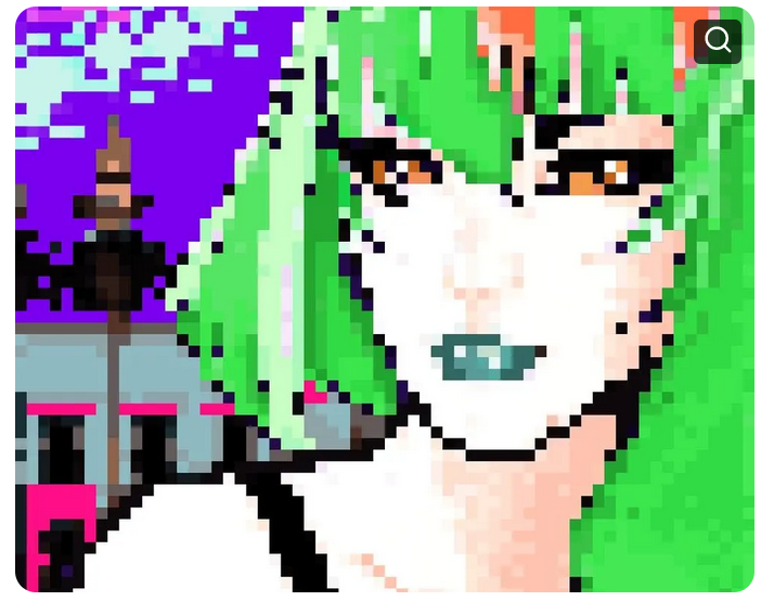 DeadCleo's tweet photo. Pixel of Dead Cleo Special 04
(temple servant)

#nfts #art #nft #pixelart #DeSo https://t.co/iYIv0svVrH