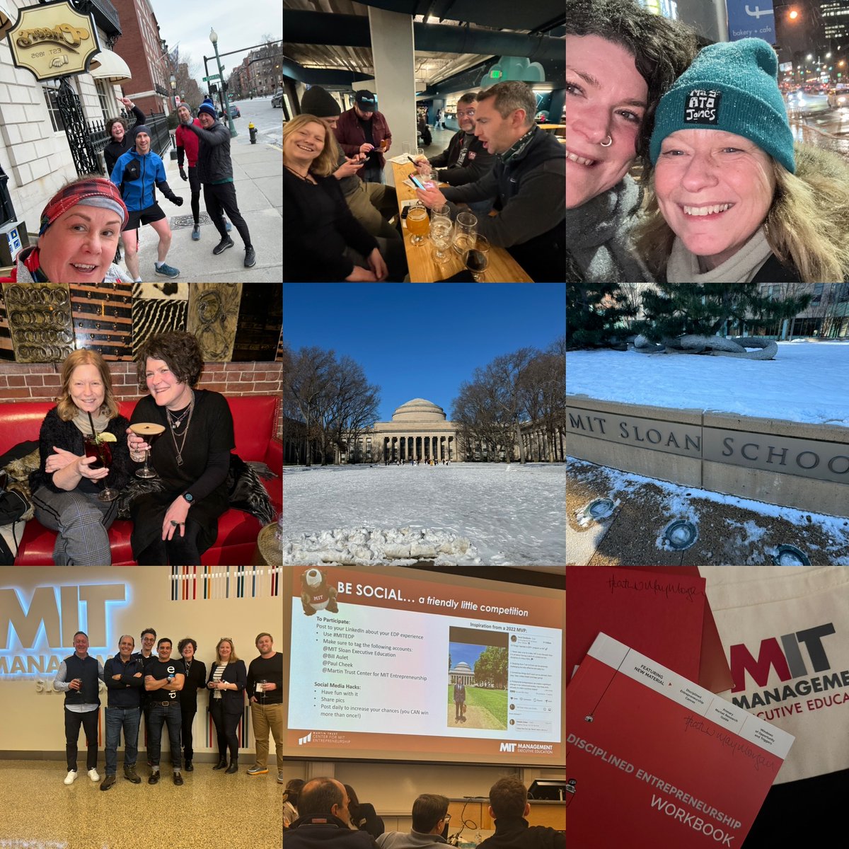 hm_morgan's tweet photo. Sloan School of Management this week and huge thanks to @BillAulet and @pcheek for their constant pushing and all the energy. #trusttheprocess #MITEDP @MITSloan @MITSloanExecEd @EshipMIT https://t.co/8Qk77OIPa3