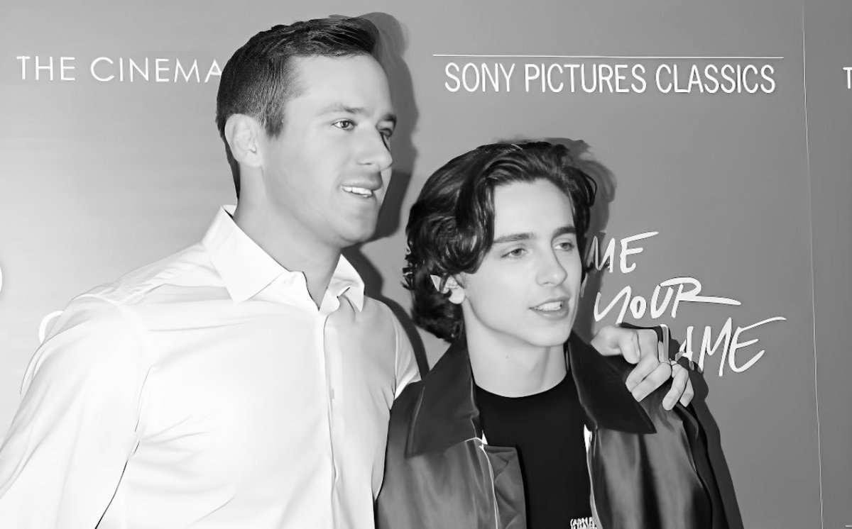 “Some encounters effloresce you, others knock you down.”

A spring day in 2016, their encounter capsizes them…
Nothing will be the same again. The encounter of a lifetime.
#ArmieHammer #TimothéeChalamet