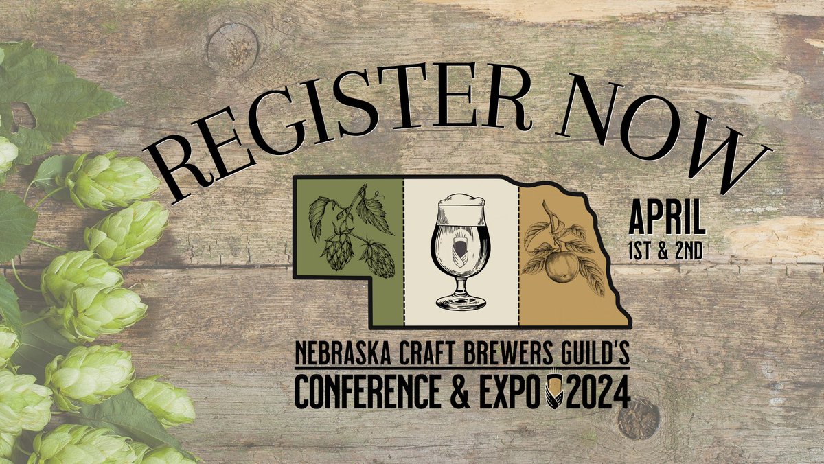 Nebraska Craft Brewers Guild (@nebraskabrewers) on Twitter photo ONLY 4 DAYS LEFT TO GET YOUR EARLY BIRD DISCOUNTED TIX!!!
Save yourself $25 per 🎟️ & get them before Jan 31st!
Registered, share this, message us here or email us at director@nebraska.beer with Q’s
kbd.my.canva.site/nebraskacraftb… ONLY 4 DAYS LEFT TO GET YOUR EARLY BIRD DISCOUNTED TIX!!!
Save yourself $25 per 🎟️ & get them before Jan 31st!
Registered, share this, message us here or email us at director@nebraska.beer with Q’s
kbd.my.canva.site/nebraskacraftb…