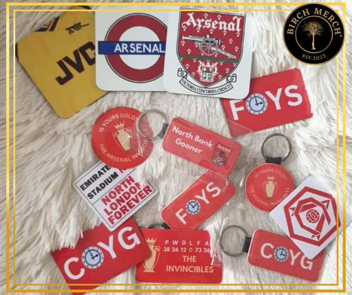 BirchMerch2023's tweet photo. Some of our recent orders 🔴⚪ Thanks to everyone who bought our products, we hope you love them as much as we do! ❤ 
Just a reminder that apart from our online store https://t.co/jrBIud3aO3 we're also selling on Etsy and Vinted 😁 #AFC #Arsenal #COYG #FACup #EPL #football https://t.co/yZfnCLSi0W