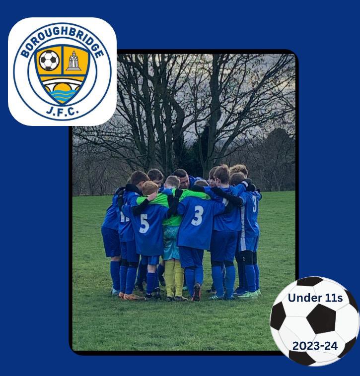 Well done to our U11s up in Richmond, North Yorkshire this morning running out winners against the local side. #Boroughbridge #grassrootsfootball