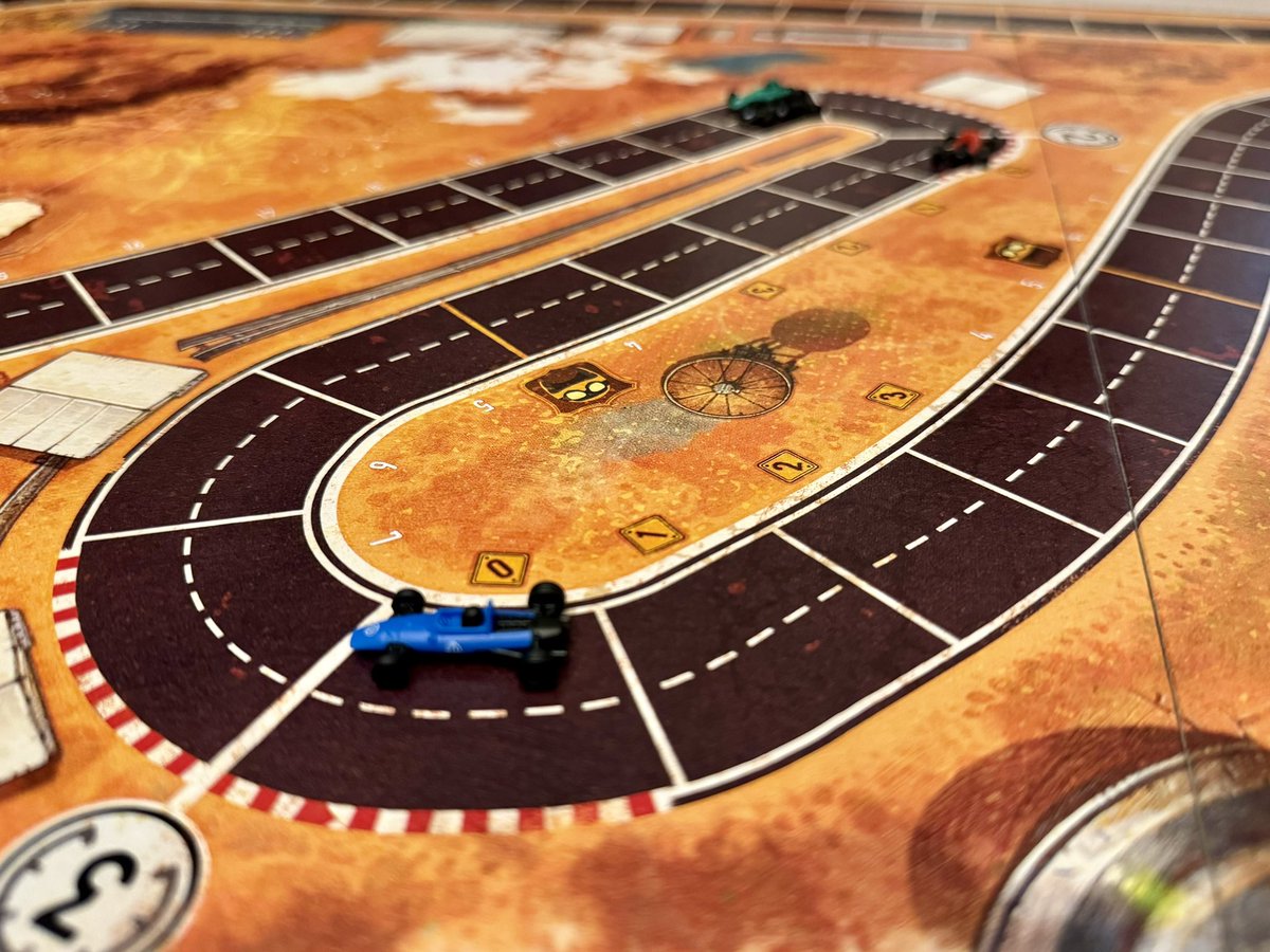 Had a lovely time playing ‘Heat’. Highly recommended for racing enthusiasts. Perfect beginner game for those looking to enter the hobby.