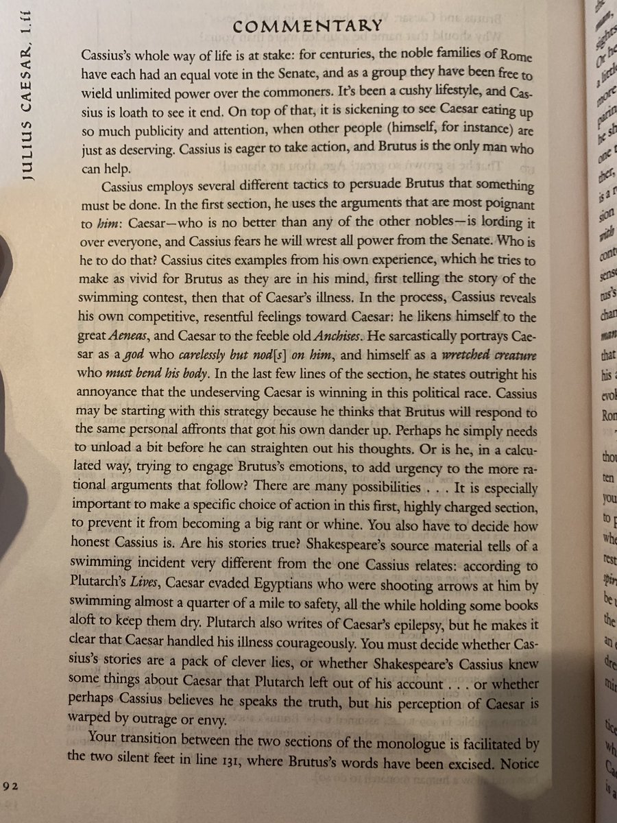 8Dawntreader8's tweet image. This doorstop of a book by @RSilverbush &amp;amp; @samiplotkin provides a truly deep dive into #Shakespeare’s #monologues with humour and wit. Criminally, it’s out of print, but easily available secondhand, and on kindle.