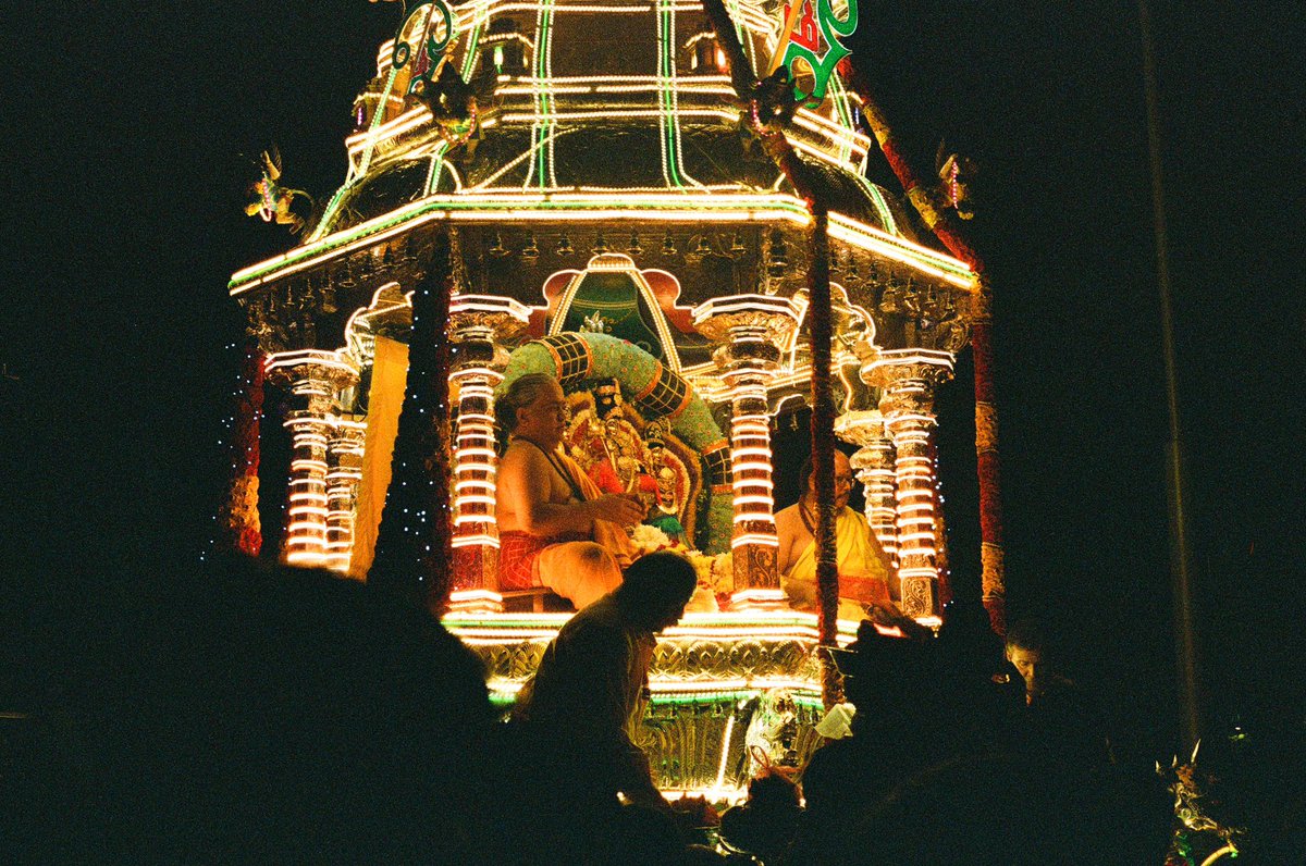 Thaipusam Chariot Walk 2024 on film. 

📷: Canon AE-1
🎞️: Lomography 800