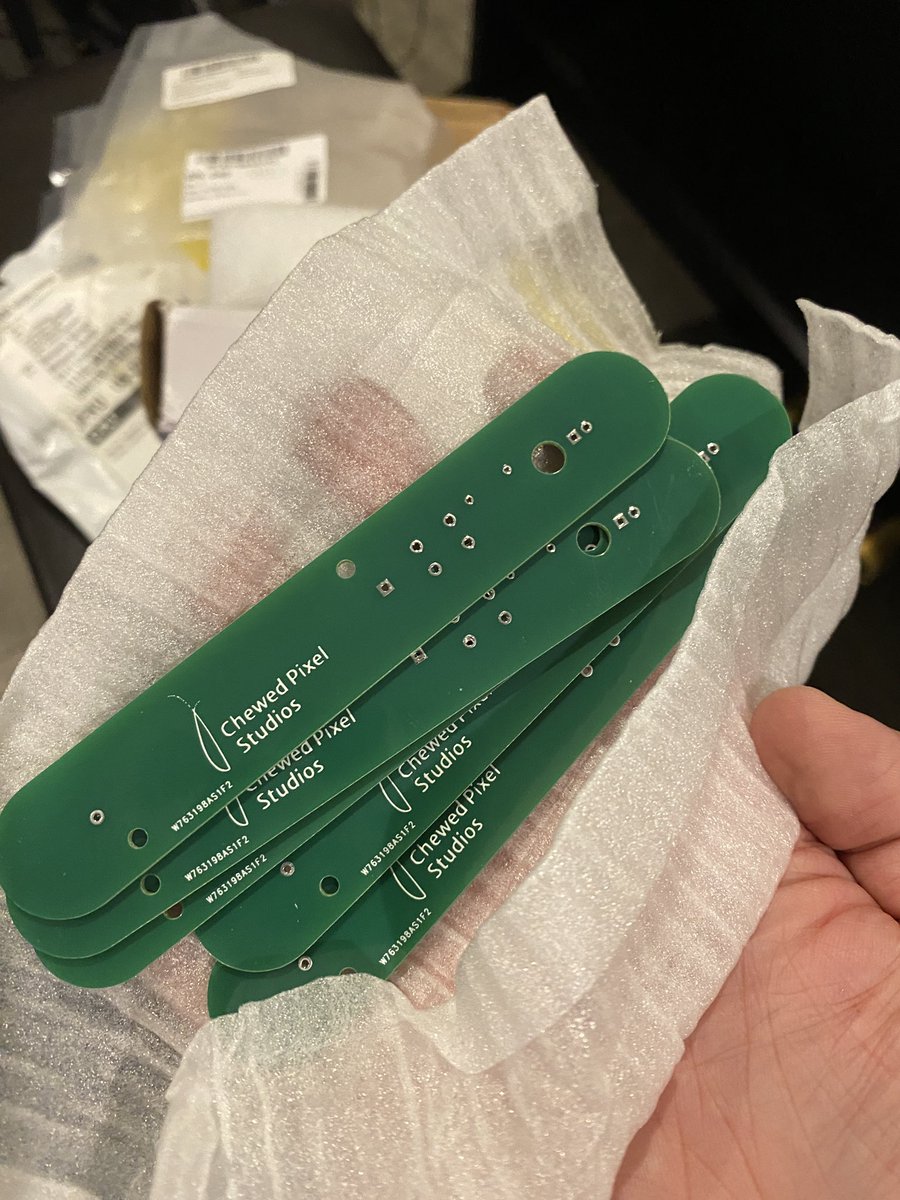 Chewed_Pixel's tweet photo. It’s been a busy week with lots of prototyping! https://t.co/pNk4Q70IDe