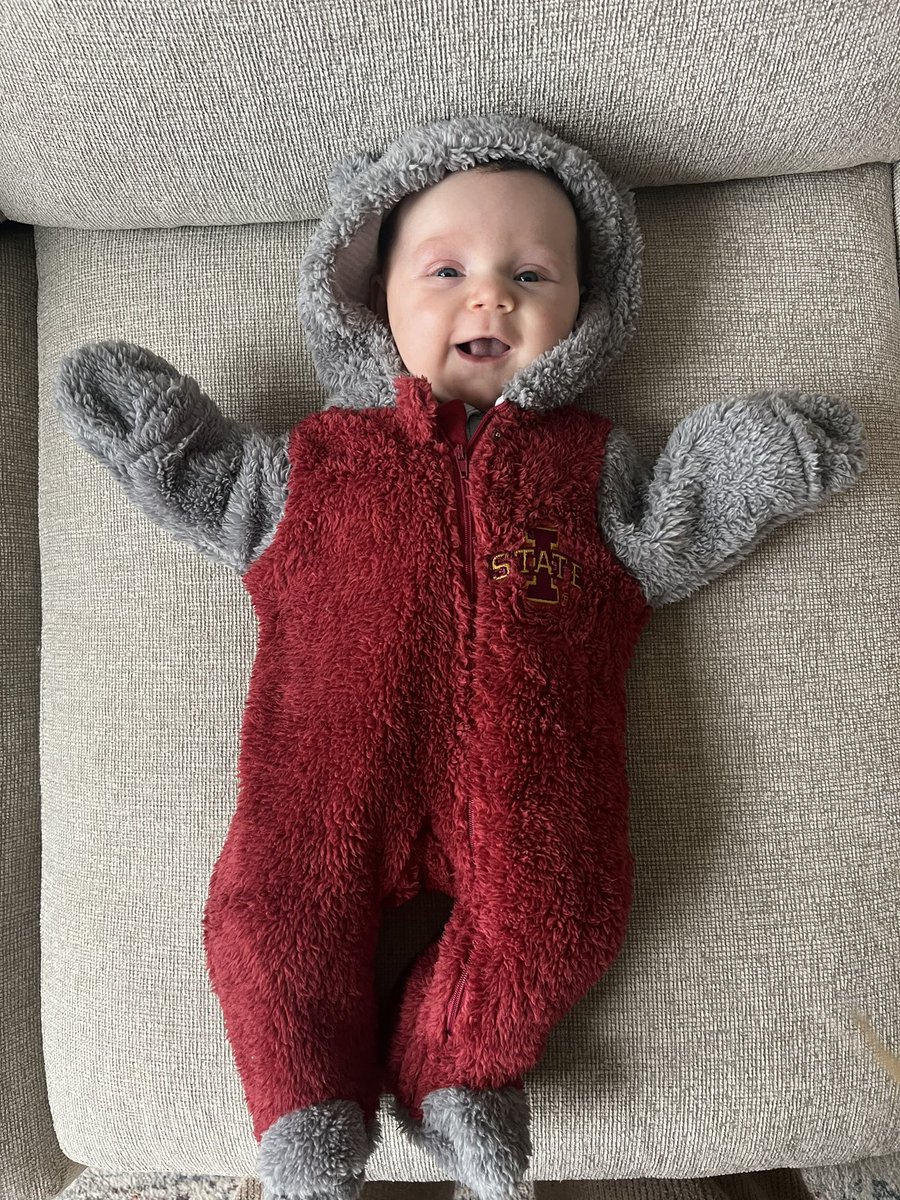 not2_shABBEY's tweet photo. Palmer says “Go State!” @CycloneMBB #FutureCyclone https://t.co/LHpi1WWZ1r