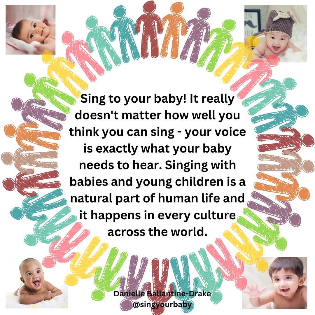 singyourbaby's tweet photo. It's simple really - singing is really good for babies! #singyourbabysday #babydevelopment #babymusic https://t.co/4Q5gpbBKiX