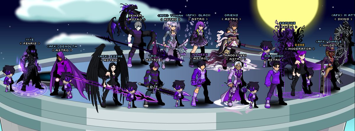 For one of our founder Dominik's birthday we have Gathered in our purple to show our love for him