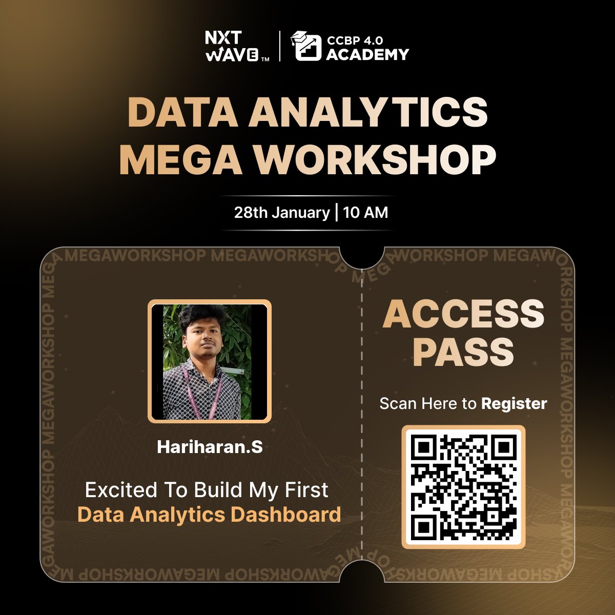 Hariharan_SSS's tweet photo. I'm happy to share my pass to build my first #DataAnalytics #Dashboard.
#nxtwave #ccbp #web #frontenddeveloper #nxtwaveplacements #RahulAttuluri #NxtWaveStudents #CCBPians #ArtificialInteligence #GenerativeAI #Python #pythonprogramming @nxtwave_tech @rahulattuluri https://t.co/8CcvYRjGn8