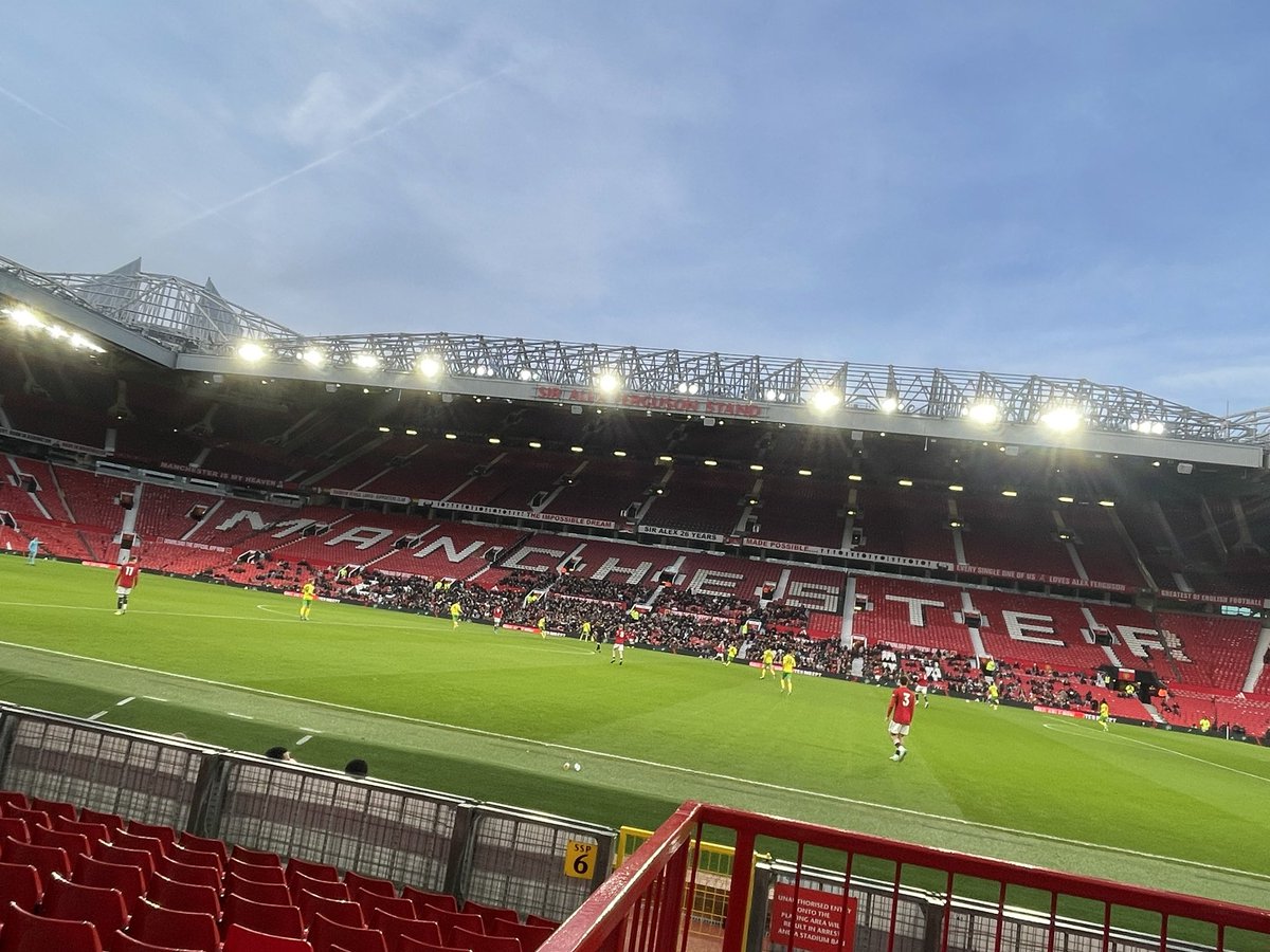 bennymufc's tweet photo. Manchester United 4-2 Norwich City at FT: Sam Mather with all 4 goals & a man of the match performance including a brilliant free kick in the 1st half #MUFC #MUAcademy #U21 #MUNNOR #PremierLeague2 #OldTrafford #ManchesterUnited #ManUtd #UnitedVsNorwich #PL2 πΎπͺπΎπͺπΎπͺ https://t.co/OeUXssyi6k