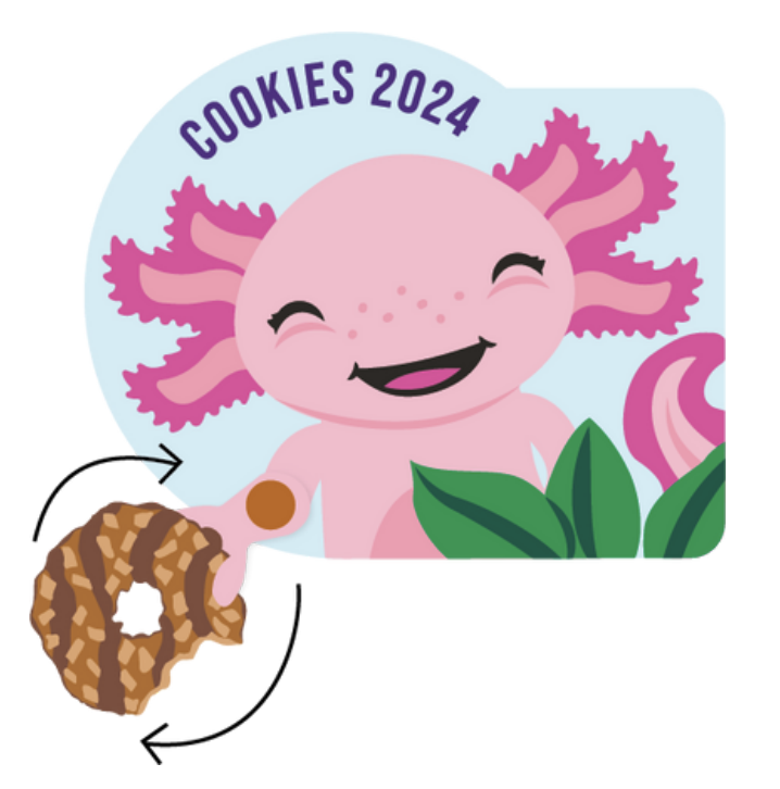 Hey @girlscouts, we love the axolotl mascot for cookies this year. Wouldn't it be great to use some of the funds raised from cookie sales for the conservation of this amazing and critically endangered animal? It could really make a difference. -Proud Girl Scout Dad