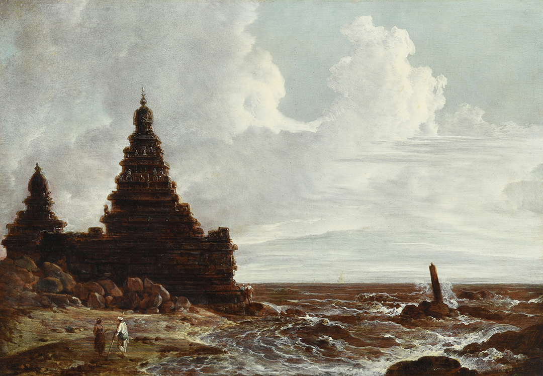 In our forthcoming Old Master, British & European Art auction on 21 February, we are pleased to be offering this landscape, 'The Shore Temple, Mahabalipuram' by Thomas Daniell, which has been in a private collection since 1960. View auction: auctions.dreweatts.com/auctions/8820/…