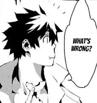 “Eh? Curious, huh?”

As he looked up from his now emptied plate, he spoke in response to the stranger’s observation, with a tinge of his own curiosity seeped into his tone.

“Did I do something strange?”