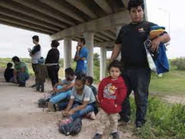 This is what #GodsArmy is going to the border to fight against?? Is that what God would do: close his eyes and turn his back? Don't think so. Religion has/is become so weaponized. Unless you are an American Indian someone in your family came to the US on a boat or across a border