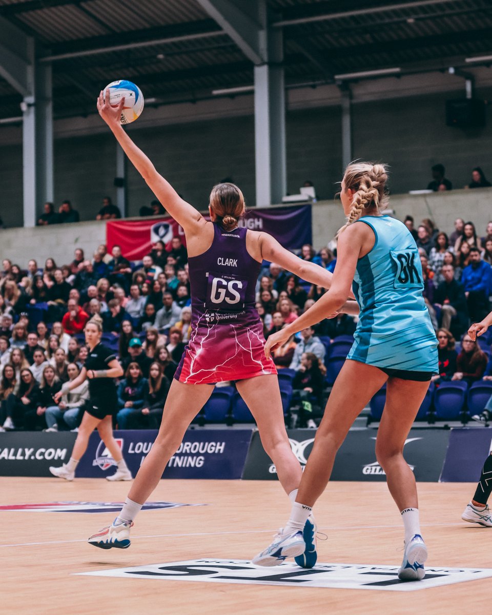 LboroLightning's tweet photo. Great to see @EllaClark_ back in the Lightning dress! 😍 https://t.co/h6WkcpfAI3
