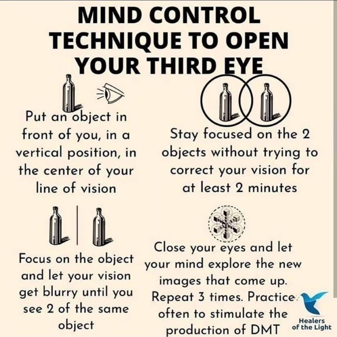 Mind Control Technique to Open Your Third Eye 👁️🧠✨