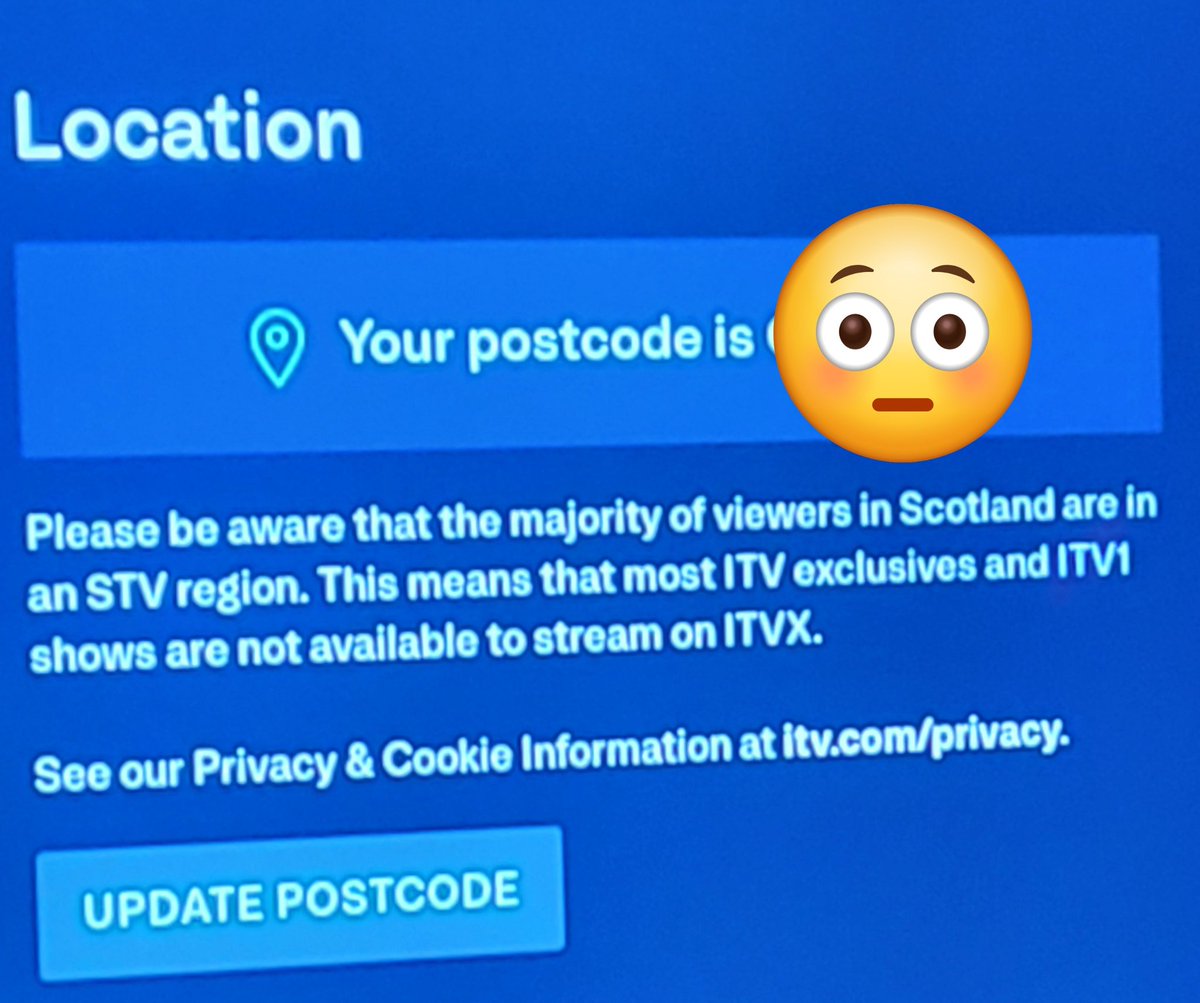 lellybrown's tweet photo. #itvnews #itvx I live in England 
Definitely won't be paying to ho ad free . https://t.co/dBQKj91gd3