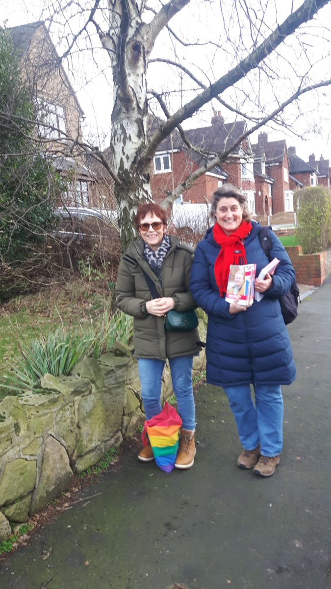 Hi all! 🌹 Cllr Paula Stanton &amp; Kath Hunt were out leafleting in Cannock Park &amp; Old Fallow. Positive responses show frustration with Tories &amp; desire for change. It's clear: only Labour can secure victory in Cannock Park and old fallow.  #LabourForChange"