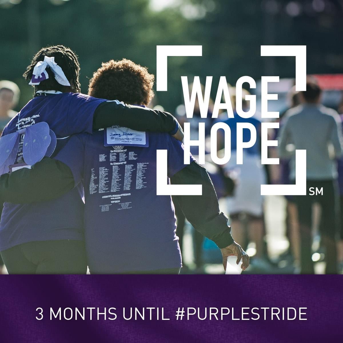 Do you believe we are just three months away from #PurpleStride New Jersey? Now is the time to start or restart your team! Go to purplestride.org/nj to sign up for FREE for the April 27th event in Parsippany! @pancan