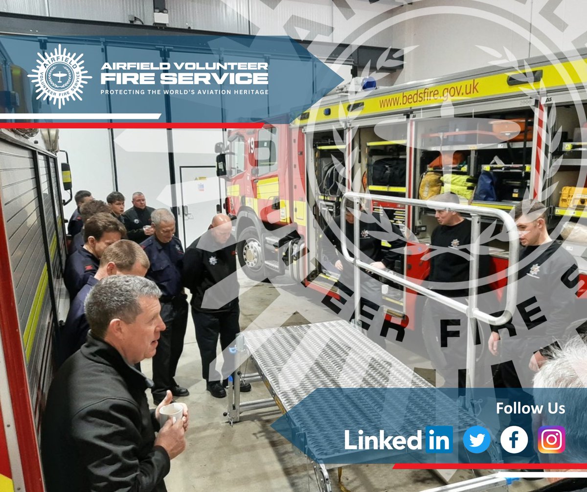 🚒🔥Training Update🔥🚒

👨‍🚒🧑‍🚒 We had an exclusive tour around the impressive Specialist Rescue Unit (SRU). The Kempston crew shared their invaluable expertise and demonstrated the advanced equipment designed for complex rescue operations.

#AVFSTraining #FirefighterTraining