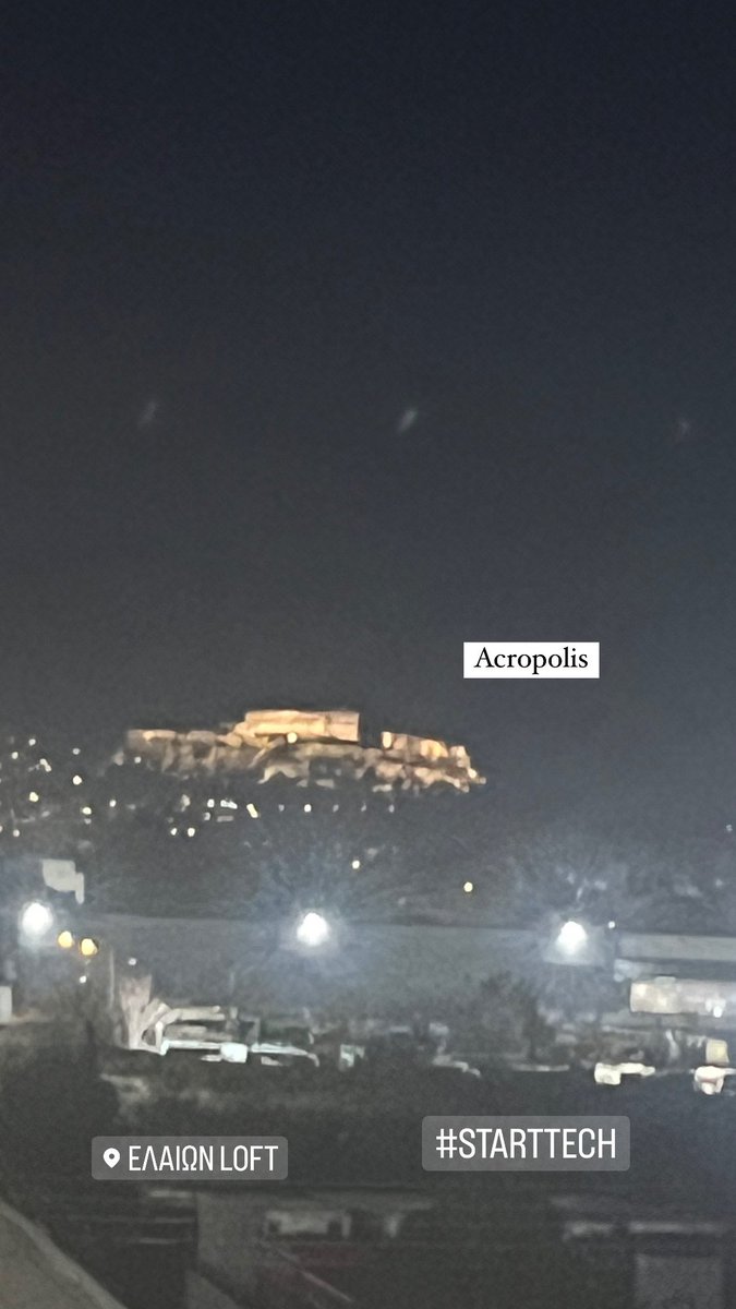 VassilisTsingo1's tweet image. Acropolis view #starttech