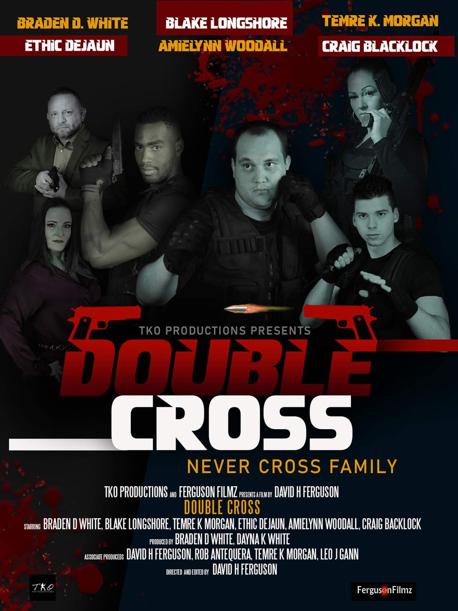 TKO_prods's tweet photo. Red Carpet Premeire of TKO's very first feature film, "Double Cross" tonight!! Stay tuned for pics!!!!
#featurefilm #indieaction #independentfilm #redcarpet #doublecross #tkoproductions #actiontwitter #actionX https://t.co/lW6SzOXkkT