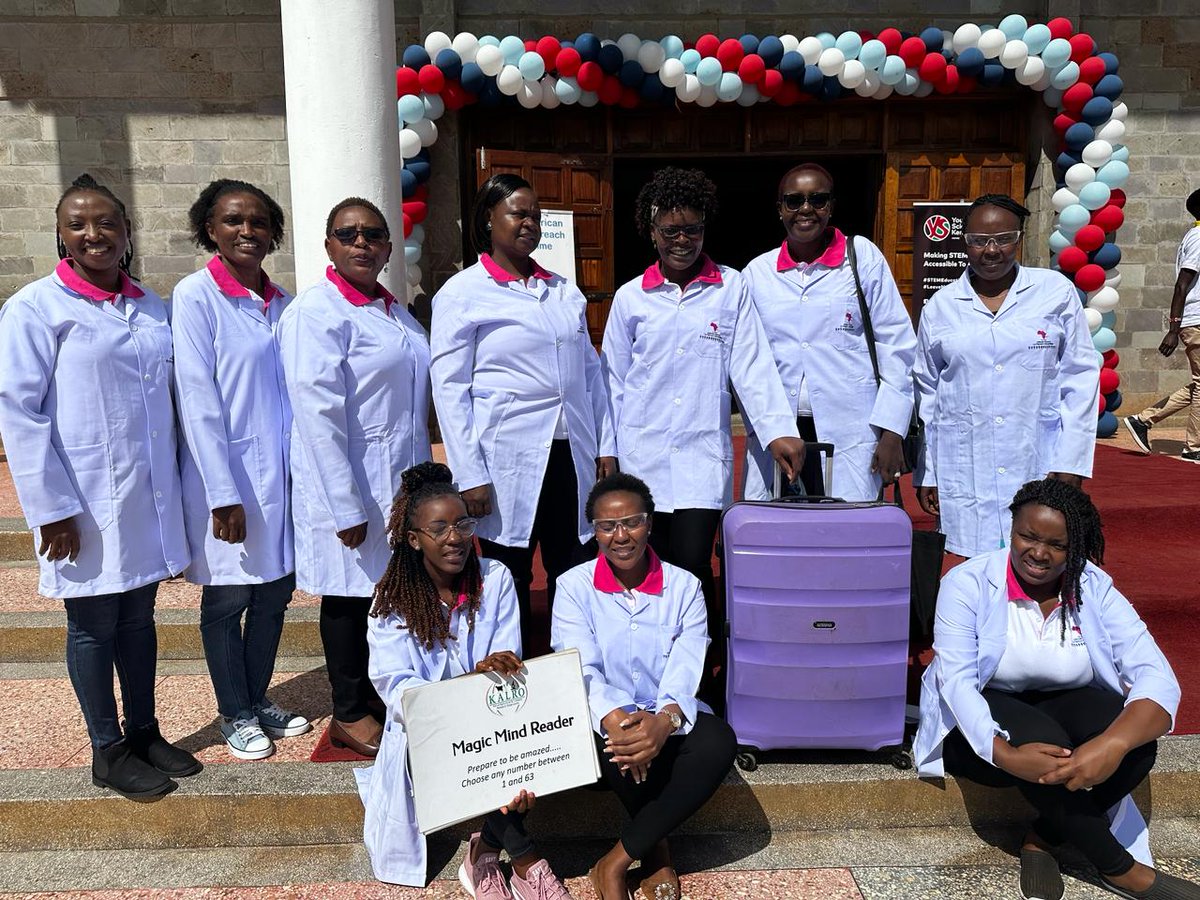 estherkanduma's tweet image. #demystifying #science #InspiringFutureScientists #enhance #genderequity in #STEM @IntVetVaccNet @YSTKenya @EduMinKenya @uonbi. We are #WomenInScience and #Science is our #business. Had an amazing #mentorship @MoiGirls&apos; Nairobi #inspiring #transformative #sciencefun