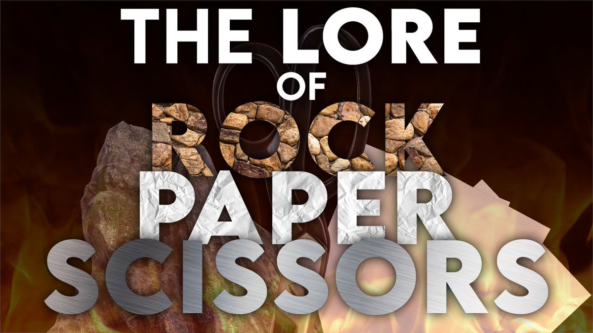 pugweenee's tweet photo. New video! This one is all about the LORE of Rock Paper Scissors, one of the most popular games of all time. Check it out if you can, it's an obscure topic so any interaction is helpful ❤️ I'm very proud of this one, link below!
Thanks @TheWRPSA for great resources! https://t.co/23cyxQnhh7