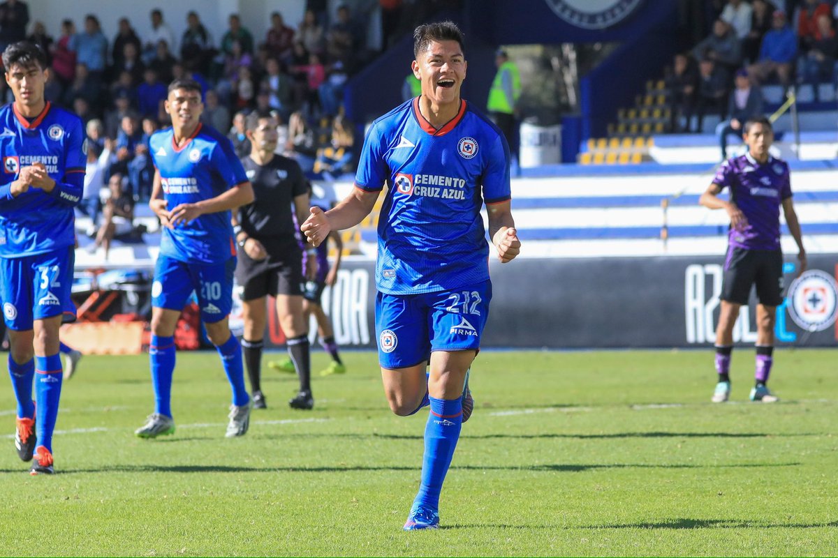 CruzAzul's tweet photo. TRES PUNTOS PARA LA MÁQUINA SUB23 🔥

Con goles de Víctor Taboada, Bryan Gamboa y César Martínez, Cruz Azul venció 3-0 a Mazatlán en la jornada 3. 

#AzulDePorVida https://t.co/6GJUvJEHwL