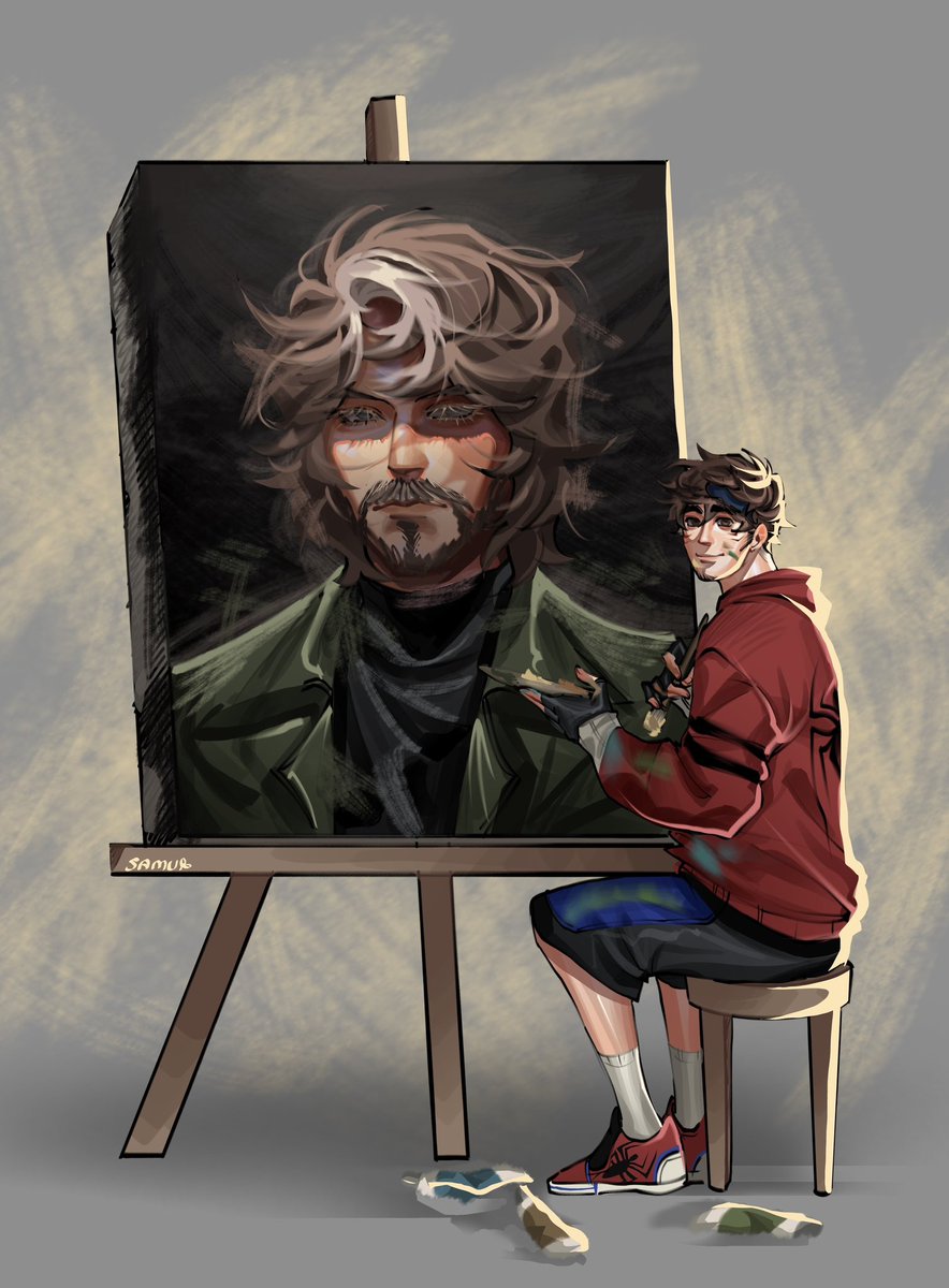 Samu3746's tweet photo. qroier dibujando a su marido 😭

#guapoduofanart #guapoduoqsmp #guapoduo https://t.co/snDkbFRJ4T