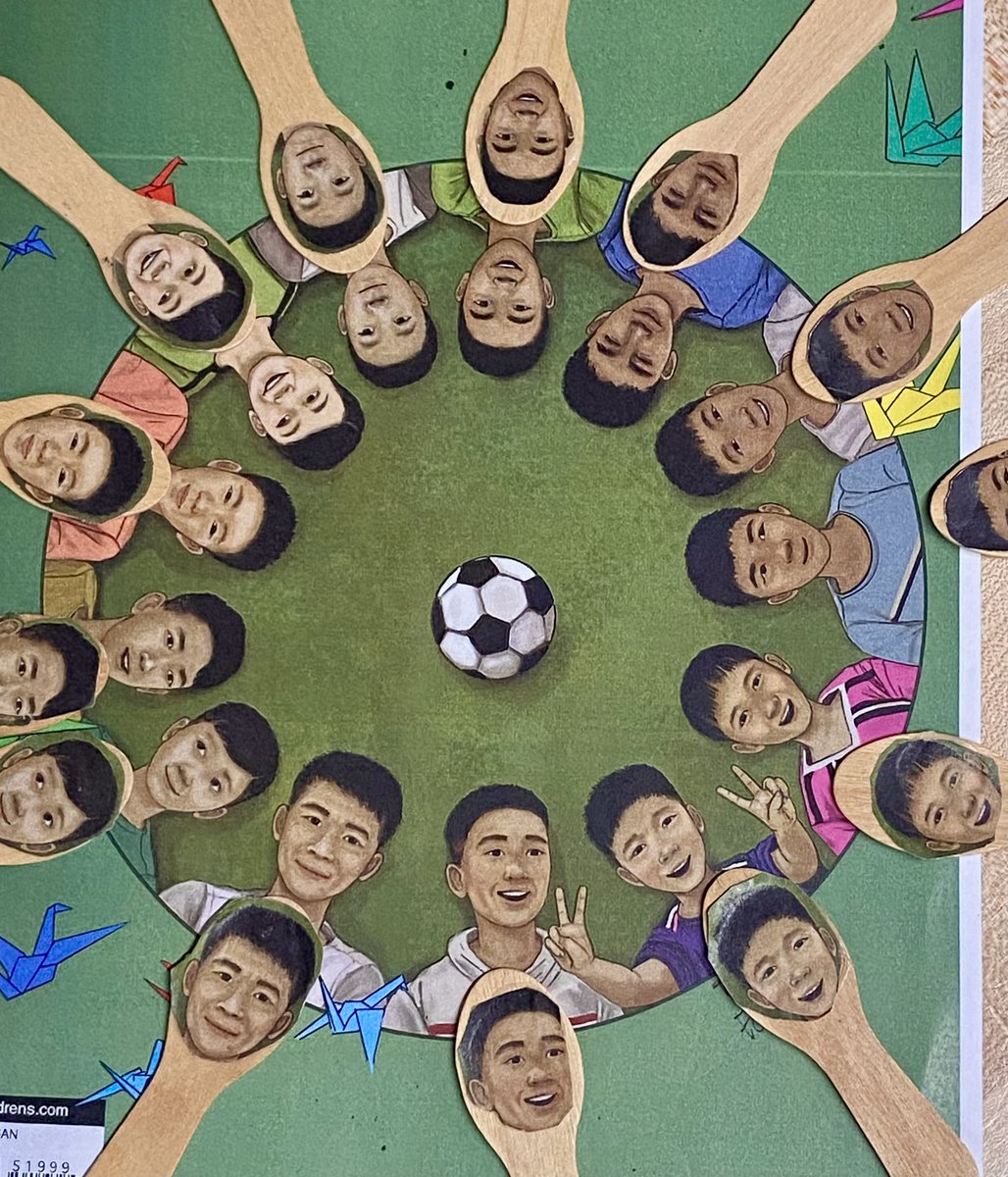 kimicarr's tweet photo. Let the games begin! ⚽️ Excited to launch the #OneSchoolOneBook initiative with “All Thirteen”! Join our 6th graders @AntrimSchool in a thrilling foosball game, mirroring the #resilience & #teamwork of the 13 boys rescued from the Thai cave. @ptbeachsuper @StecchiniM #readtothem https://t.co/Q3yIuICdTM