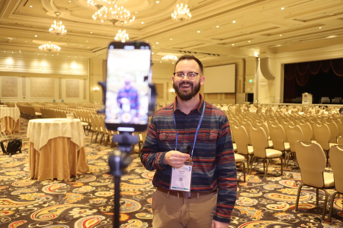 Behind the scenes of some of the filming we’ve done at the Crohn’s & Colitis Congress as the IBD Patient Reporters. #IBD #CCCongress24