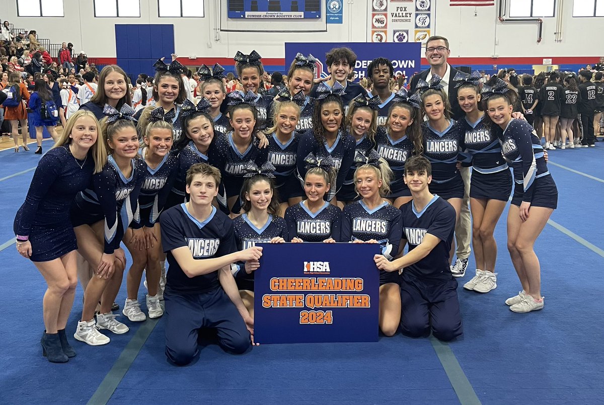 These are your <a href="/IHSAState/">IHSA State</a> Coed Division qualifiers <a href="/LPLancerCheer/">LakeParkCheer</a>  📣 #WeAreLakePark