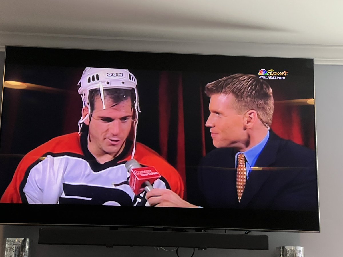 BillFahy3's tweet photo. @ScottHanson you made the Flyers Mark Recchi tribute video! https://t.co/6zGqjr7IDO
