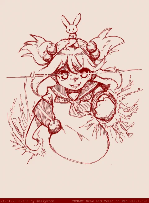 ドドンゴ #tegaki_dt 