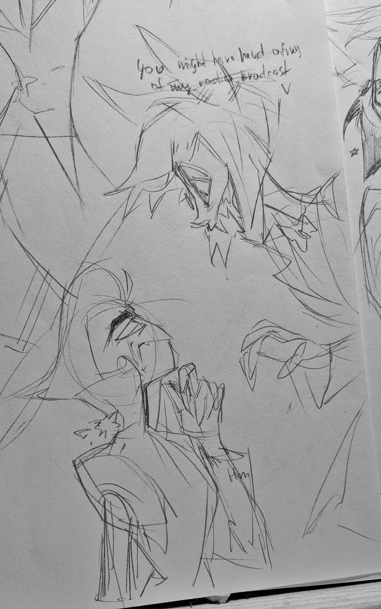 If you ask me, it's kind of a study, I'm trying to redraw a video into a comic, and i want share with you wits some of frames.
I really like playing with alastor's facial expressions.
#HazbinHotelLucifer #HazbinHotelAlastor #HazbinHotel 