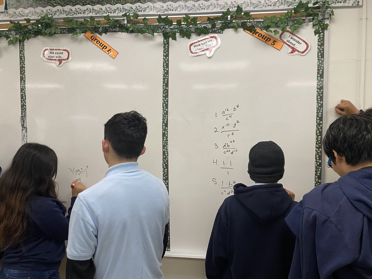 jbaker000's tweet image. What does Building Thinking Classrooms look like in action?
This 👇🏽
Such good work happening at @JLAJaguars to change student outcomes in Math through new ways of teaching and engaging students!
#proudtobeLBUSD