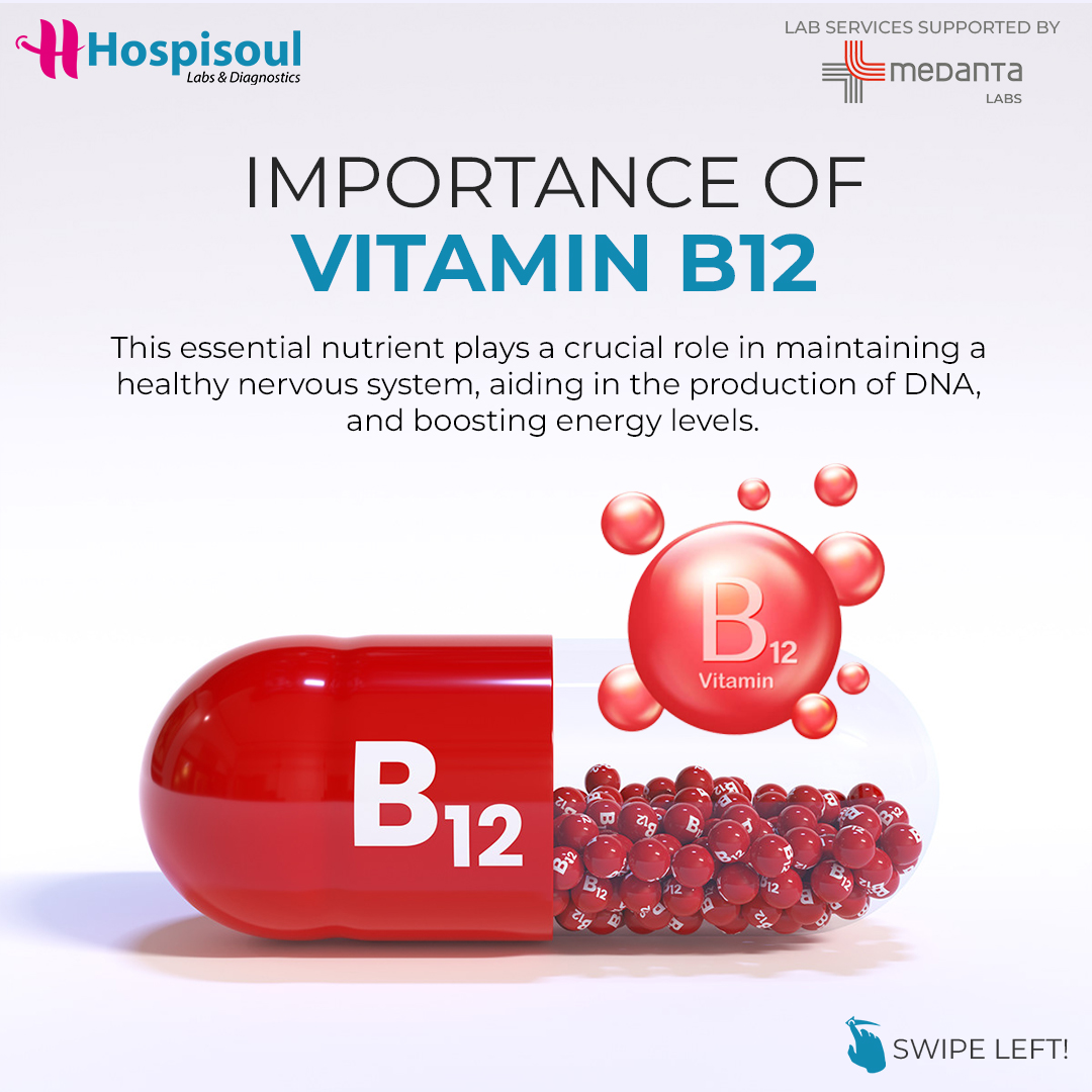 hsldiagnostics's tweet photo. Boost Your Energy and Unleash Your Vitality! Did you know that Vitamin B12 is crucial in maintaining energy levels, supporting a healthy nervous system, and promoting red blood cell formation? https://t.co/QA61oN8oZT