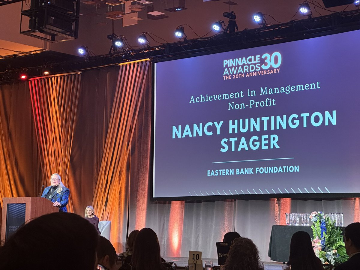 VanessaVcrosado's tweet photo. Congrats @nancystager on such a deserving recognition!! Thanks for all you do for our communities through the @easternbank Foundation. #joinusforgood https://t.co/ozgvwbXEVd