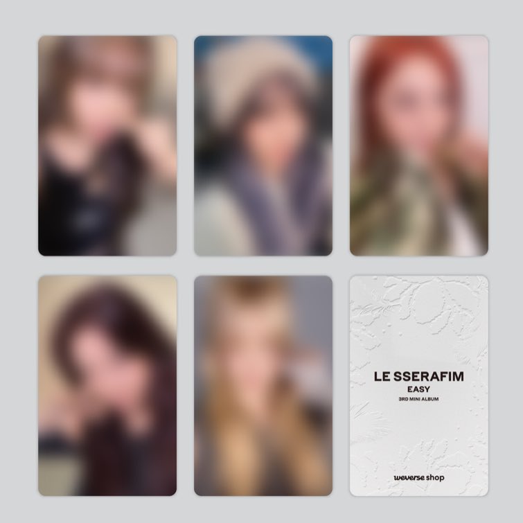[ wts lfb ph ww go ] #LE_SSERAFIM 

le sserafim 'EASY' album with weverse video call fansign pob pc 🍳

album + wv &amp; vce pob --> 995 php (1050 dop)
vce pob --> 400 php  (450 if dop)
weverse gen pob --> 300 php (350 if dop)
sealed album --> 450 php (500 if dop)

— sealed &amp;