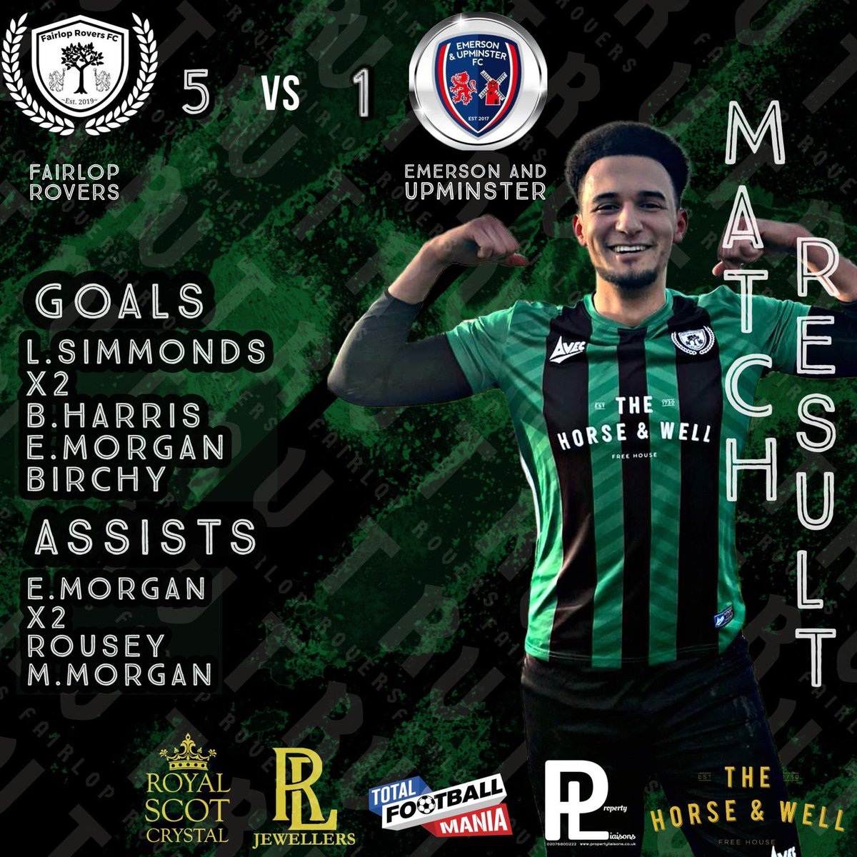 Fairlop Rovers FC tweet media