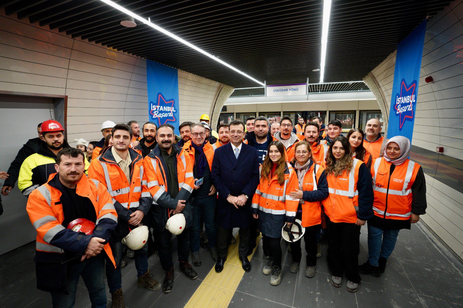İmamoğlu: “Hava Atmıyoruz, Metro Yapıyoruz”