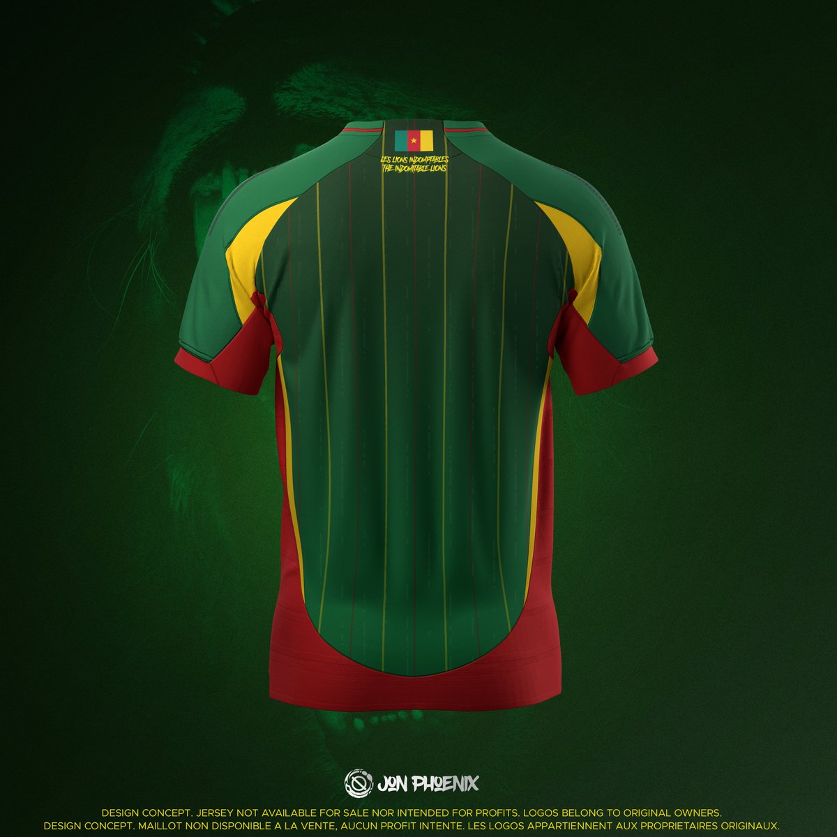 Adidas 2024/25 template X Cameroon [home]

Testing out this high quality mockup / On teste cette maquette haute qualité...

muchas gracias @TroutGraph, es linda!

#LionsIndomptables #IndomitableLions #AllezLesLions #StopBopda #AFCON2023 #CAN2023